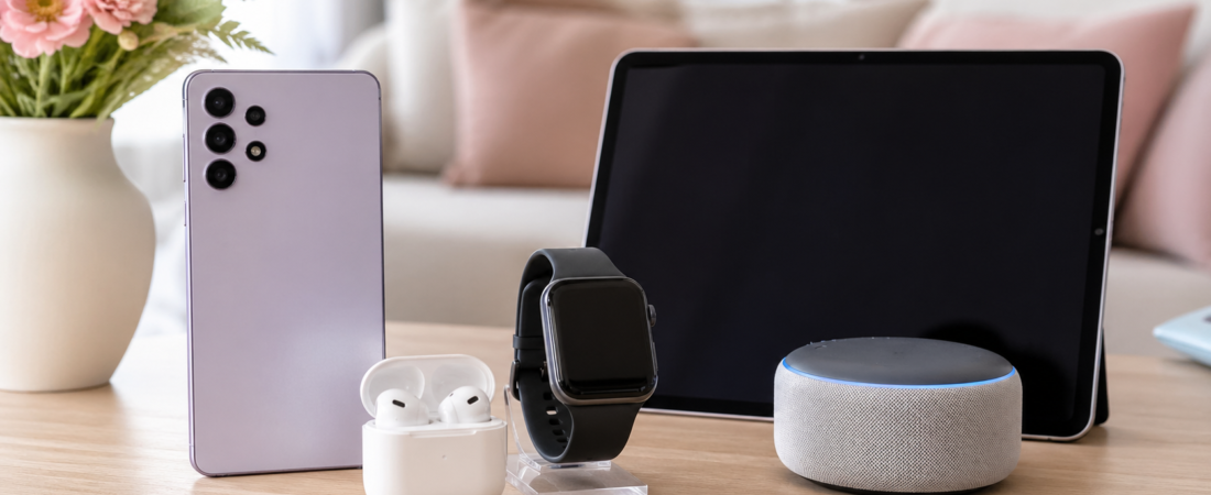 Presentes de tecnologia para o Dia das Mães 2026: 5 opções úteis sem gastar demais
