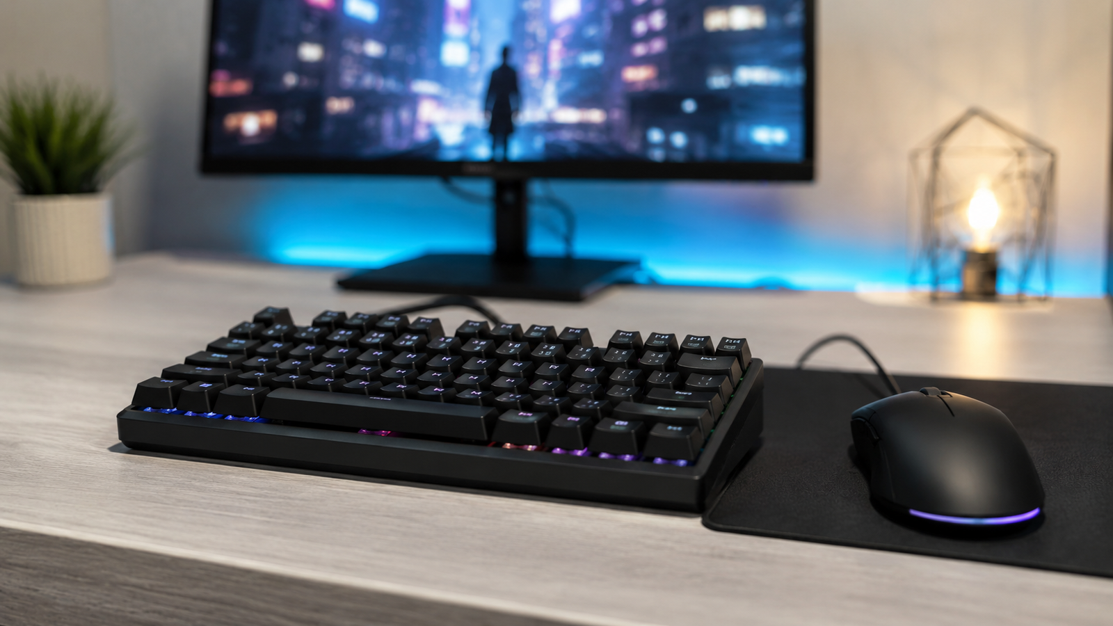 Imagem de setup gamer